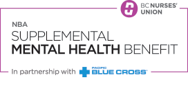 Supplemental Mental Health Benefit with BC Nurses' Union and Pacific Blue Cross